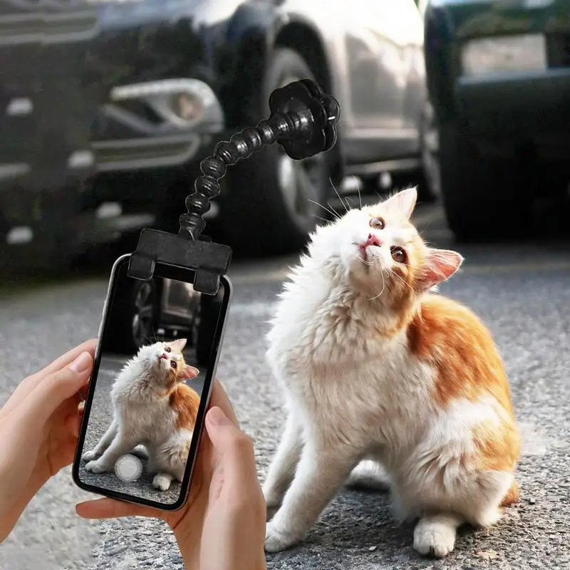 Pet Selfie Stick - Phone Holder for Dog & Cat Photography