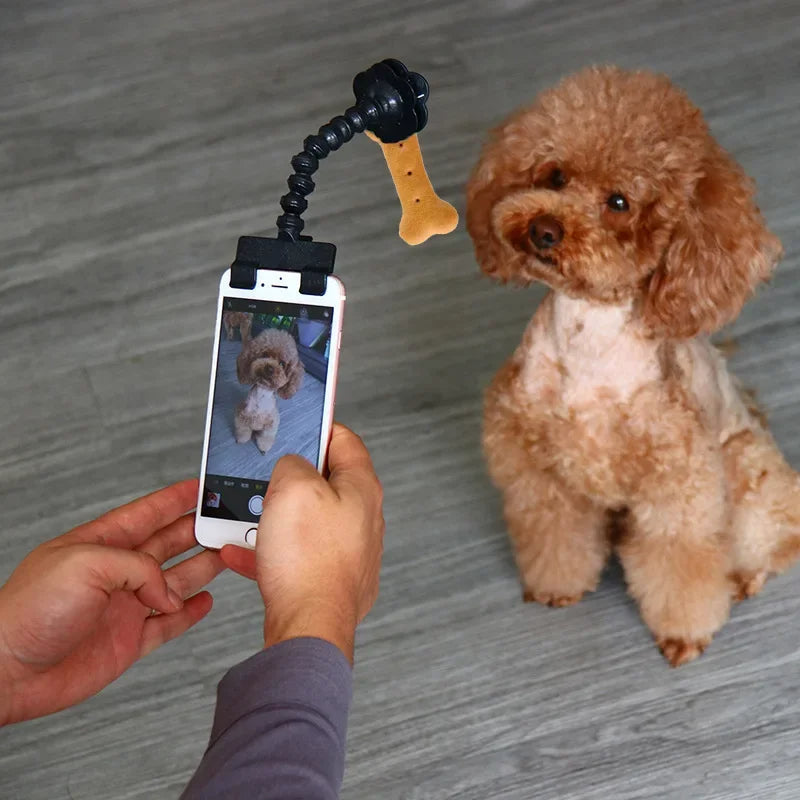Pet Selfie Stick - Phone Holder for Dog & Cat Photography